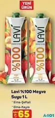 LAVİ %100 MEYVE SUYU 1 L fiyat ve kampanya bilgisi